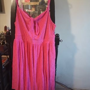 Torrid pink dress
